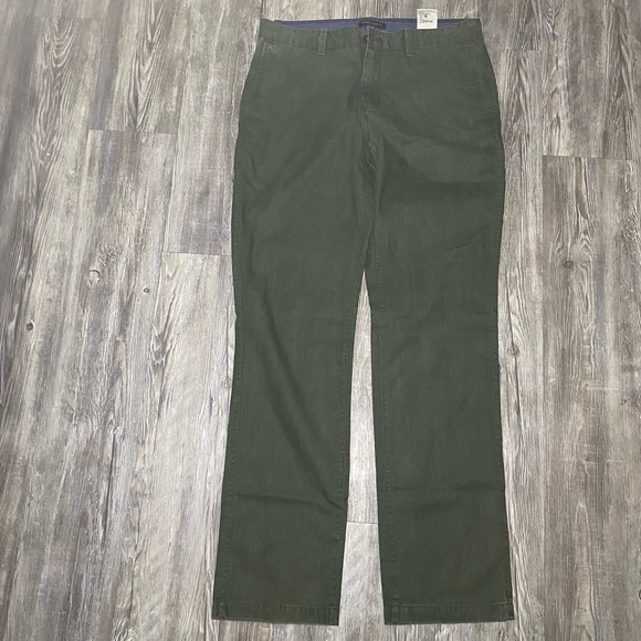 Banana Republic Other - Banana Republic Aiden Pant Dark Green Chinos Khakis Men’s Size 35X36 Workwear